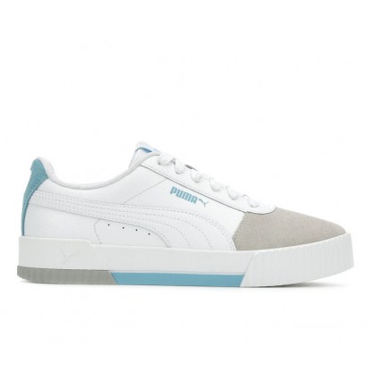 Women's Puma Carina S Leather Platform Sneakers