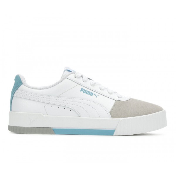 Women's Puma Carina S Leather Platform Sneakers