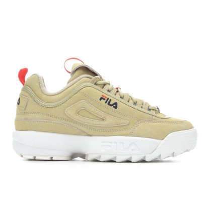 Women's Fila Disruptor II Premium Suede Sneakers