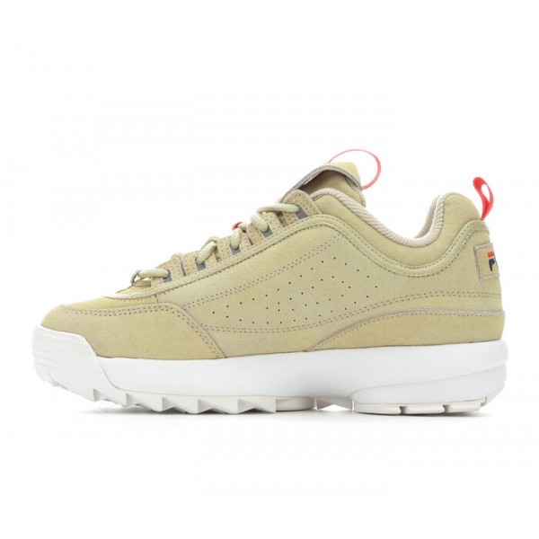 Women's Fila Disruptor II Premium Suede Sneakers