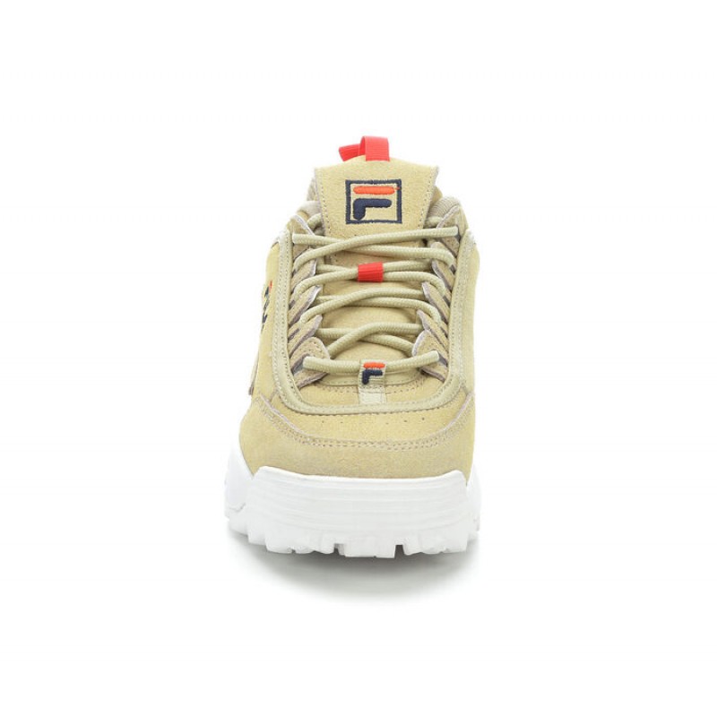 Women's Fila Disruptor II Premium Suede Sneakers