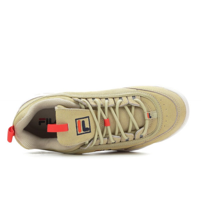 Women's Fila Disruptor II Premium Suede Sneakers