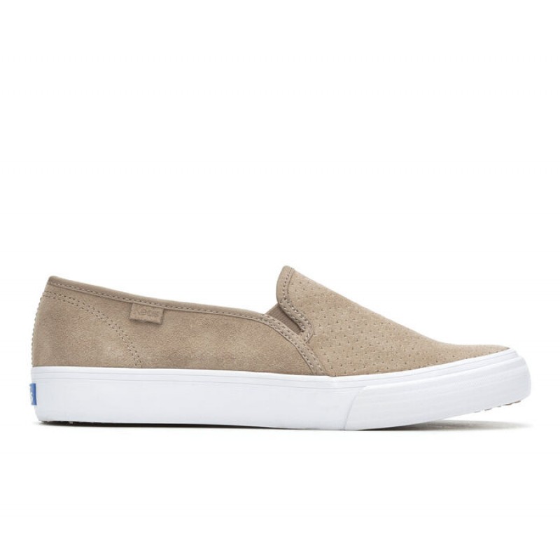 Women's Keds Double Decker Suede Slip-On Sneakers