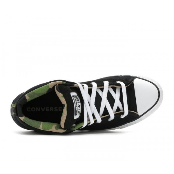 Men's Converse CTAS Street Mid Camo Sneakers