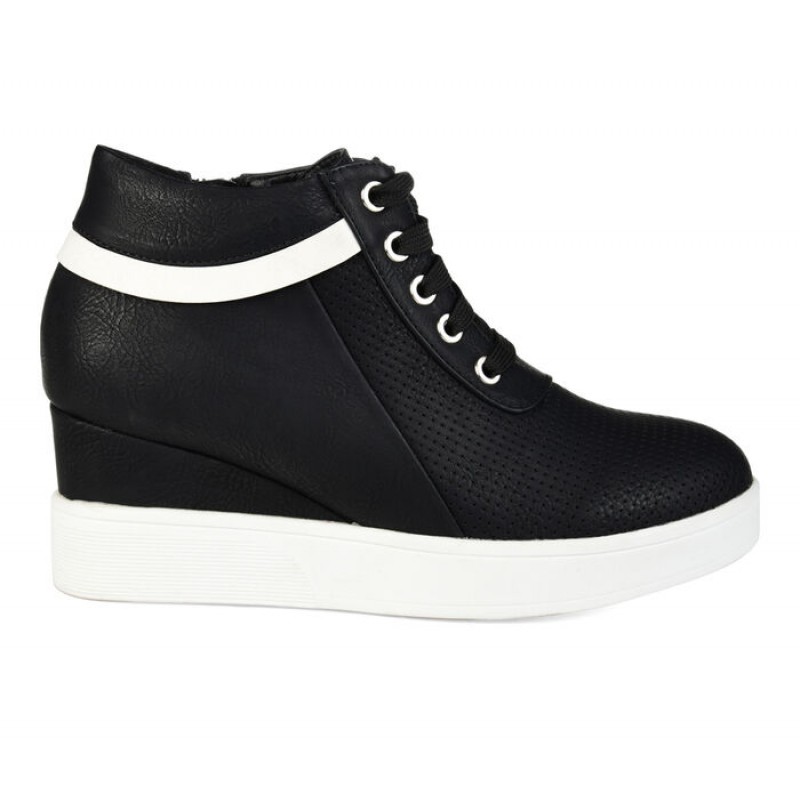 Women's Journee Collection Ayse Wedge Sneakers