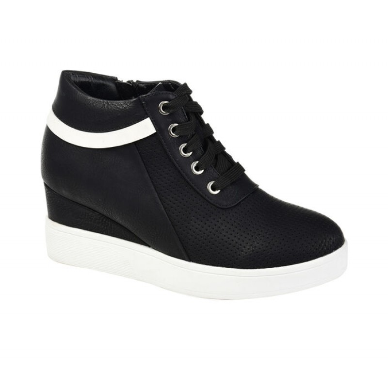 Women's Journee Collection Ayse Wedge Sneakers