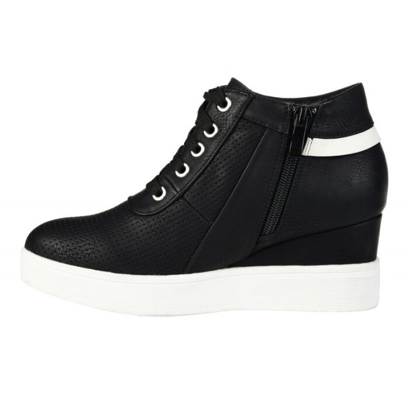 Women's Journee Collection Ayse Wedge Sneakers