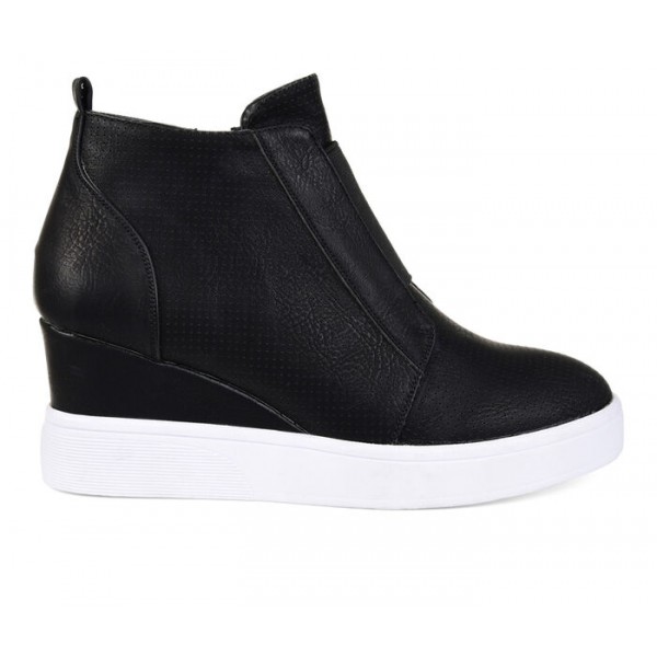 Women's Journee Collection Clara Wedge Sneakers