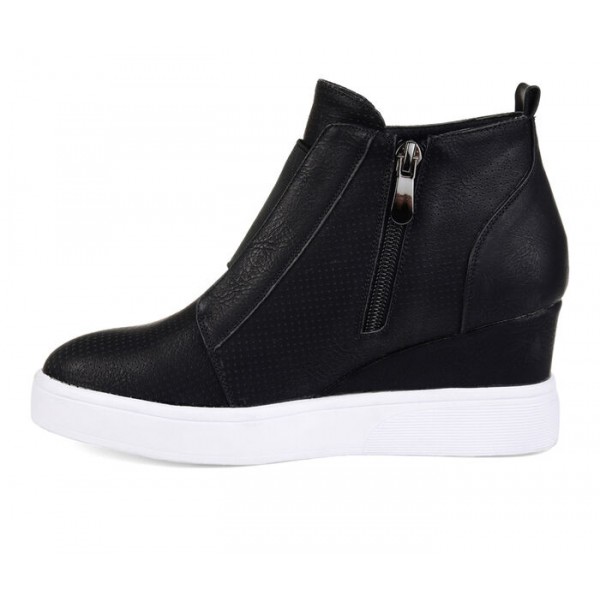 Women's Journee Collection Clara Wedge Sneakers