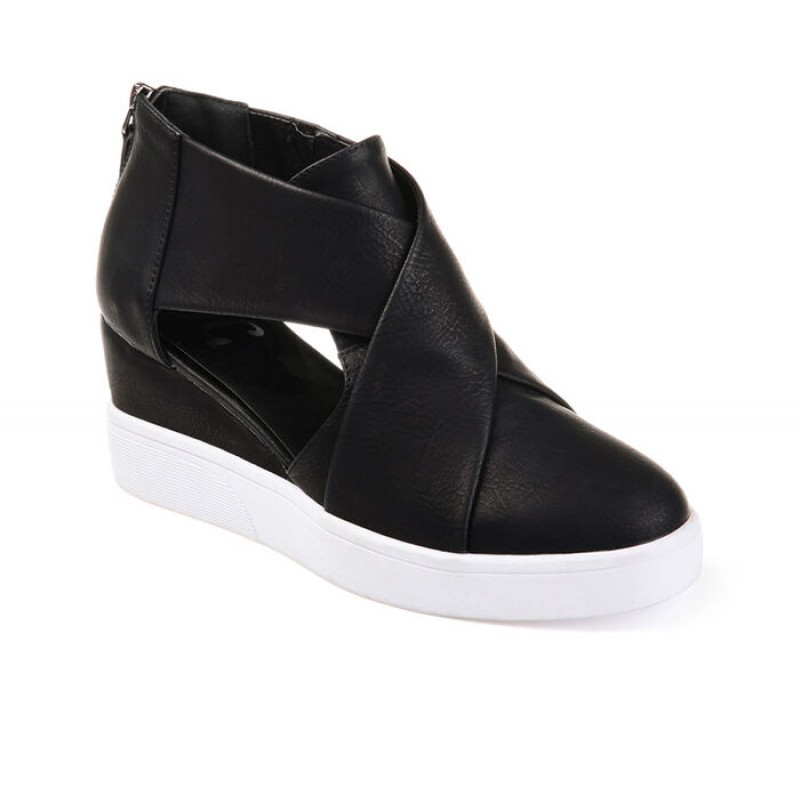 Women's Journee Collection Seena Wedge Sneakers