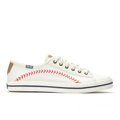 Women's Keds Kickstart Pennant Baseball-Inspired Sneakers