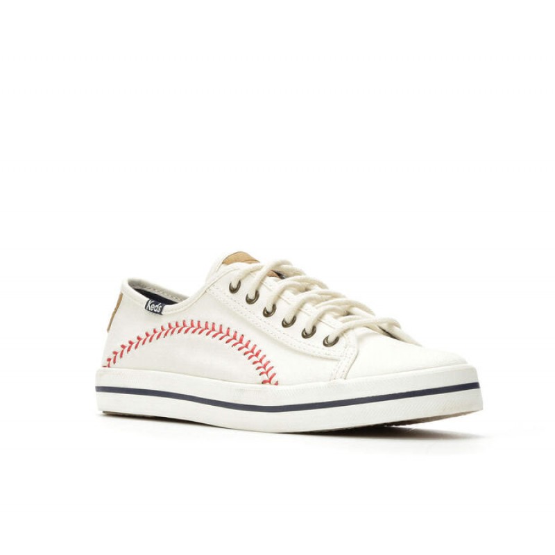 Women's Keds Kickstart Pennant Baseball-Inspired Sneakers